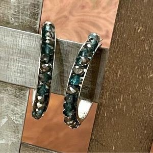 Premier Designs Seaside earrings silver plated